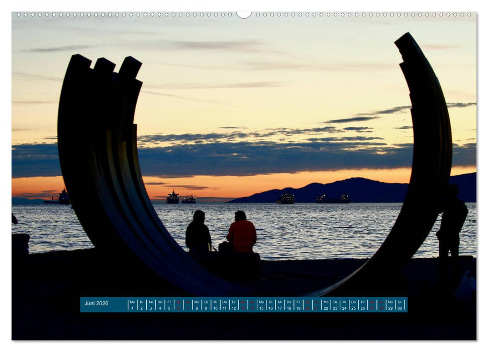 Vancouver - Träumen zwischen Wolken und Meer (CALVENDO Wandkalender 2026)