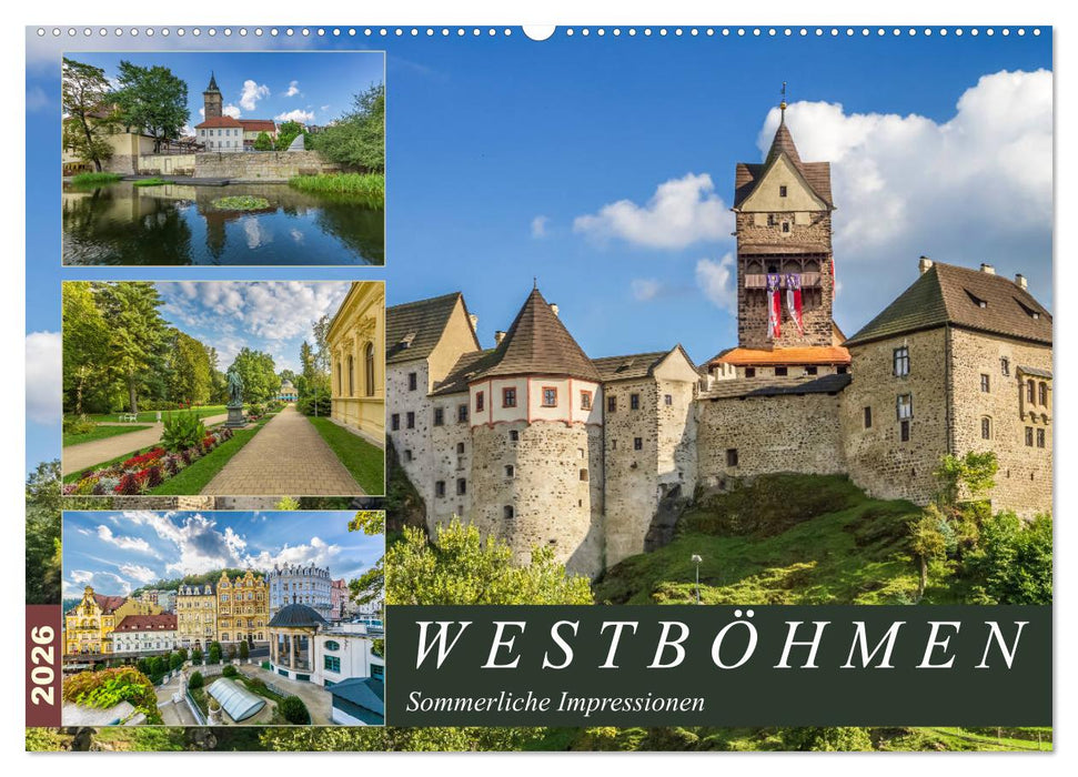 WESTBÖHMEN Sommerliche Impressionen (CALVENDO Wandkalender 2026)