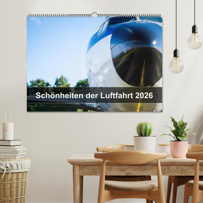 Schönheiten der Luftfahrt 2026 (CALVENDO Wandkalender 2026)