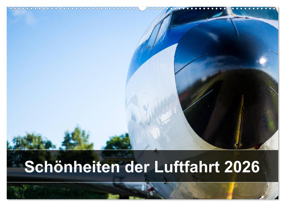 Schönheiten der Luftfahrt 2026 (CALVENDO Wandkalender 2026)
