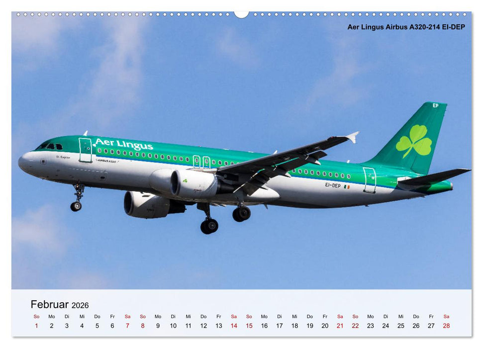 Schönheiten der Luftfahrt 2026 (CALVENDO Wandkalender 2026)