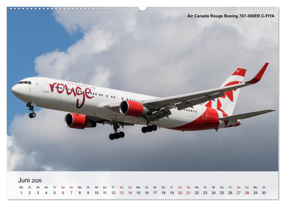 Schönheiten der Luftfahrt 2026 (CALVENDO Wandkalender 2026)