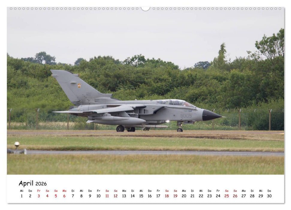 Militärjets Panavia Tornado (CALVENDO Wandkalender 2026)