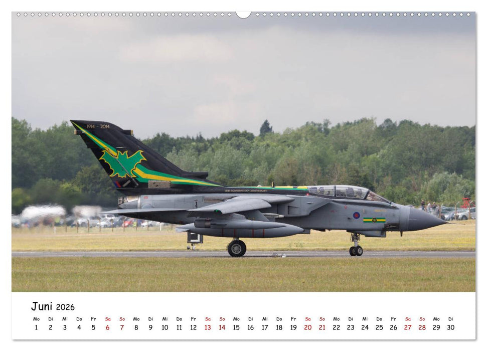 Militärjets Panavia Tornado (CALVENDO Wandkalender 2026)