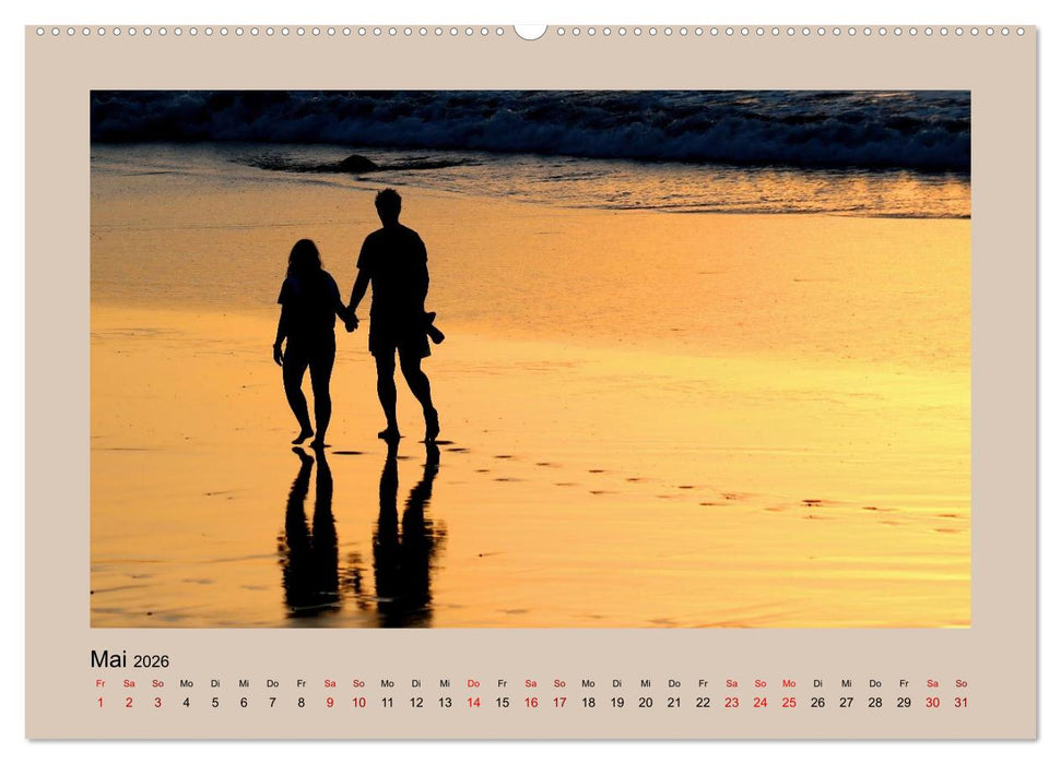 Den Sonnenuntergang gemeinsam genießen (CALVENDO Wandkalender 2026)
