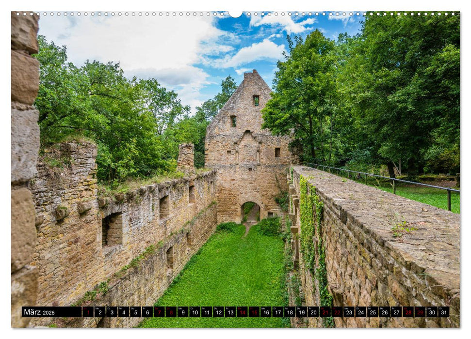 Hildegard von Bingen - Stationen (CALVENDO Wandkalender 2026)