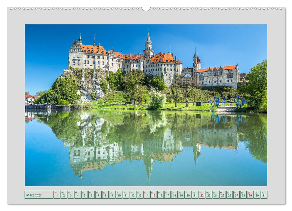 Schlösser in Baden-Württemberg (CALVENDO Wandkalender 2026)