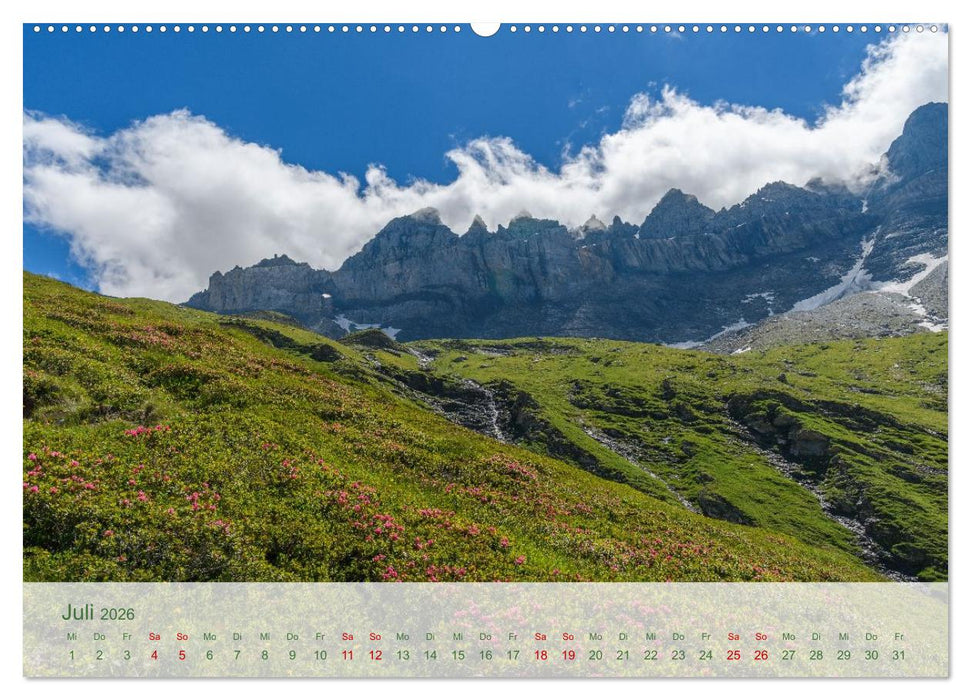 Bergstille – Momente auf der Alm (CALVENDO Premium Wandkalender 2026)