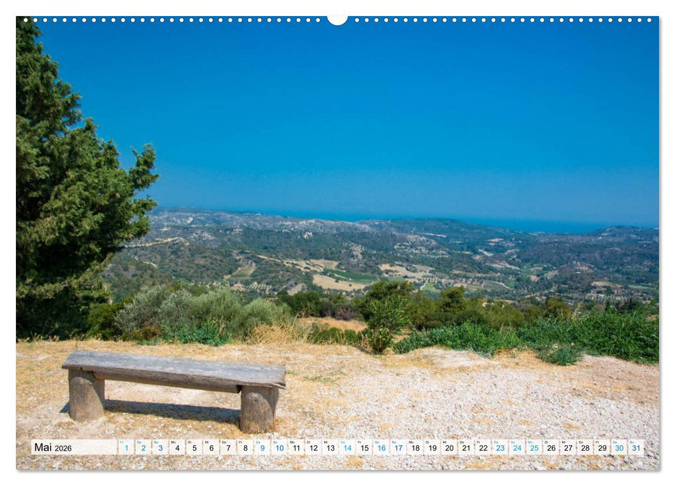 Rhodos - Traumhafter Süden (CALVENDO Wandkalender 2026)