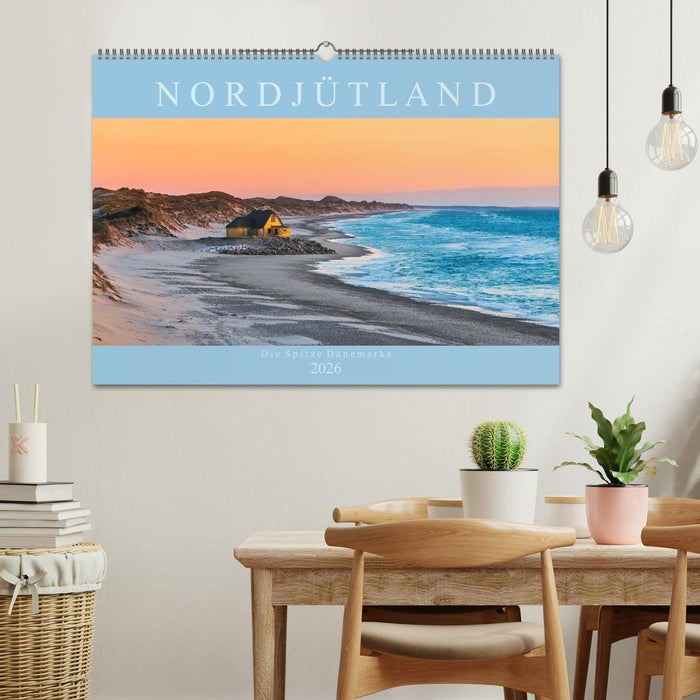 Nordjütland - die Spitze Dänemarks (CALVENDO Wandkalender 2026)