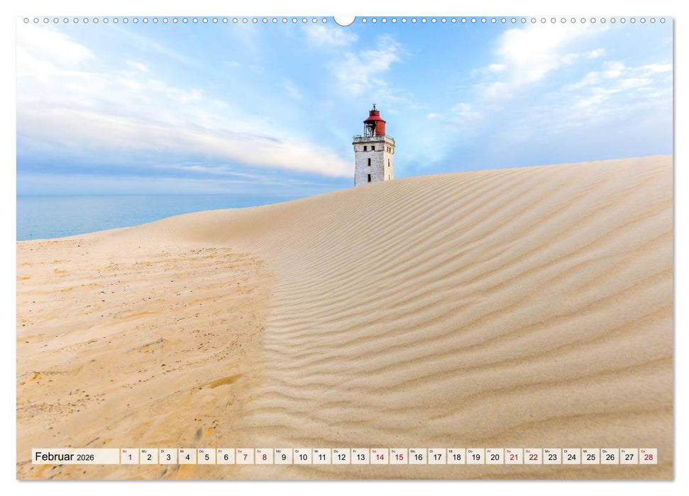 Nordjütland - die Spitze Dänemarks (CALVENDO Wandkalender 2026)