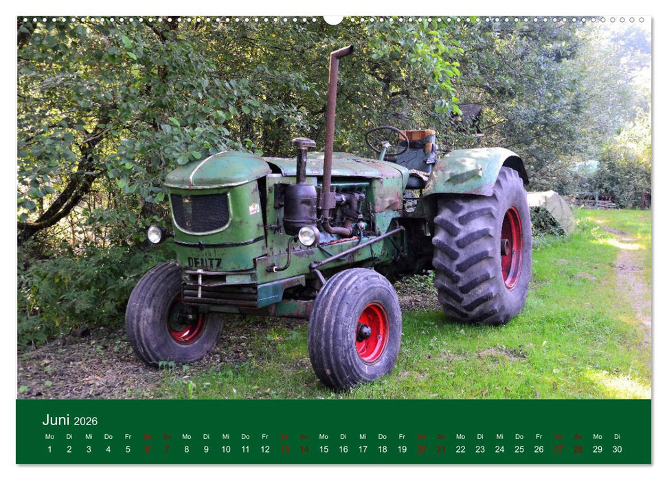 TRECKER-SCHLEPPER. Unverzichtbare Helfer in der Landwirtschaft (CALVENDO Wandkalender 2026)