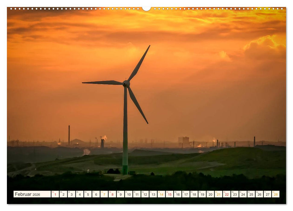 Windrad - Fluch und Segen (CALVENDO Wandkalender 2026)