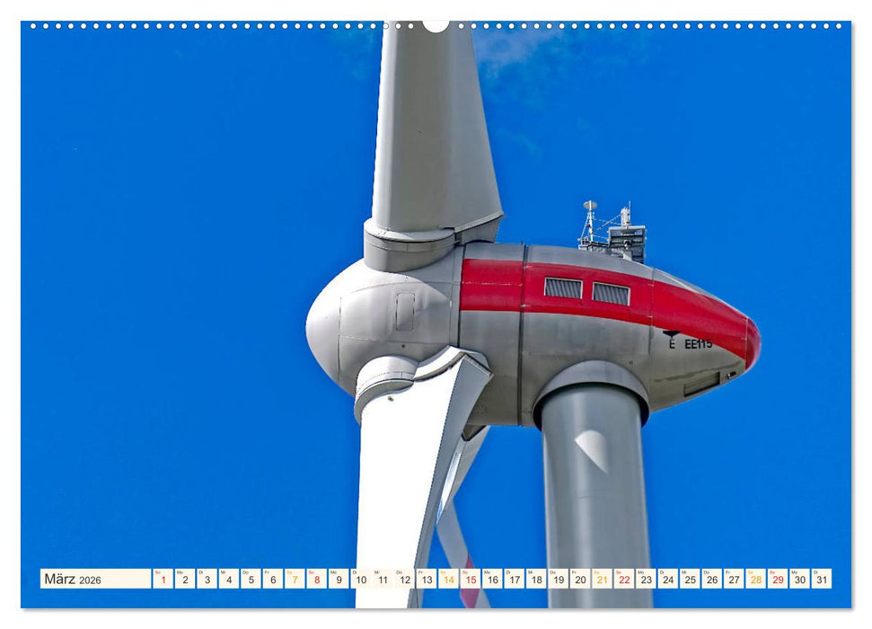 Windrad - Fluch und Segen (CALVENDO Wandkalender 2026)