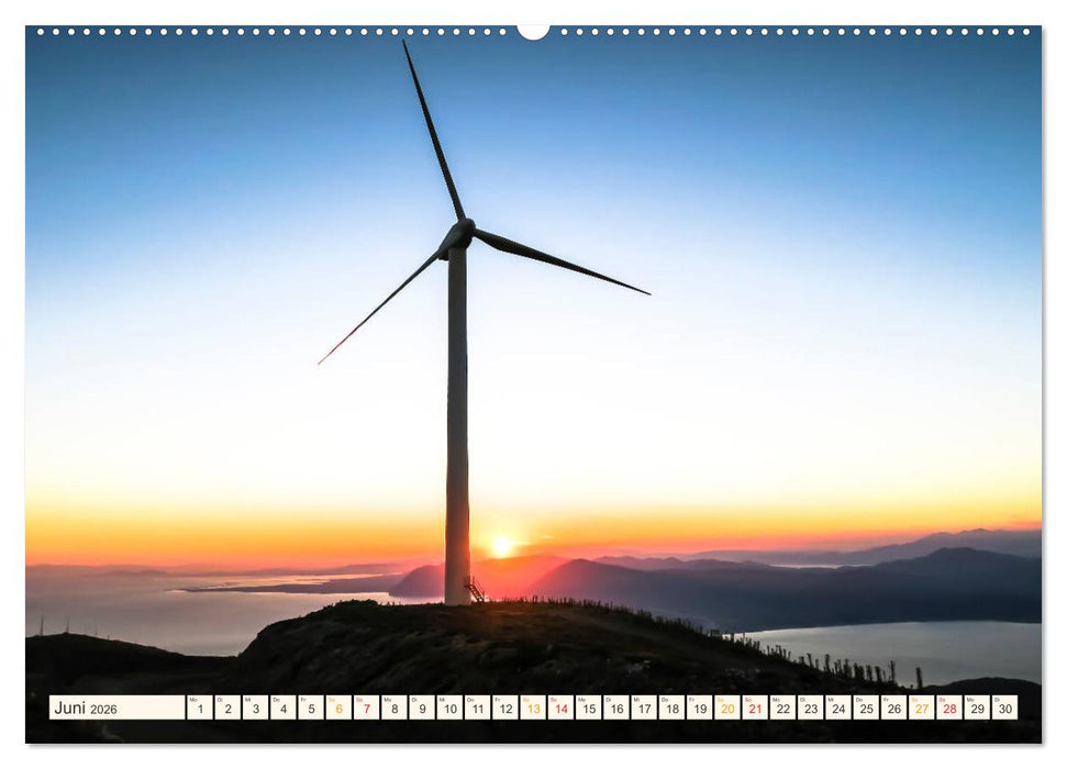 Windrad - Fluch und Segen (CALVENDO Wandkalender 2026)