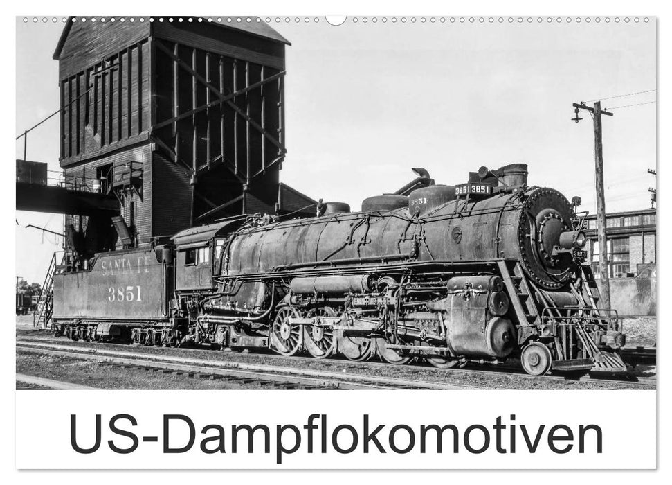 US-Dampflokomotiven (CALVENDO Wandkalender 2026)