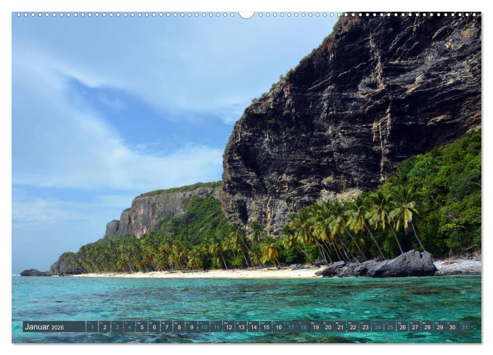 Samana - Palmen und Strände (CALVENDO Wandkalender 2026)
