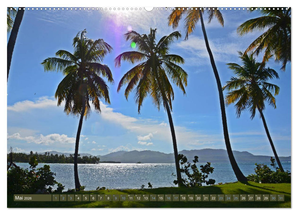 Samana - Palmen und Strände (CALVENDO Wandkalender 2026)