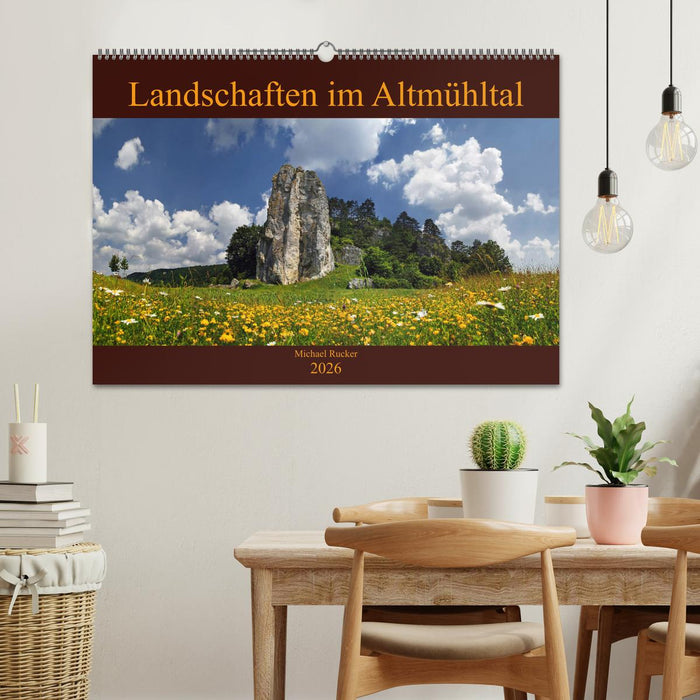 Landschaften im Altmühltal (CALVENDO Wandkalender 2026)