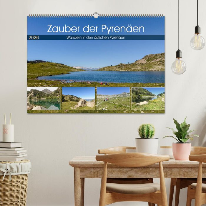 Zauber der Pyrenäen - Wandern in den östlichen Pyrenäen (CALVENDO Wandkalender 2026)