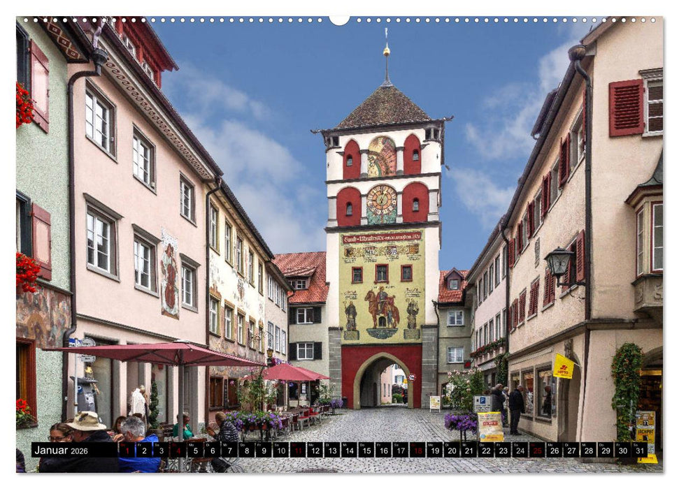 Das Allgäu - Seine malerischen Altstädte (CALVENDO Wandkalender 2026)