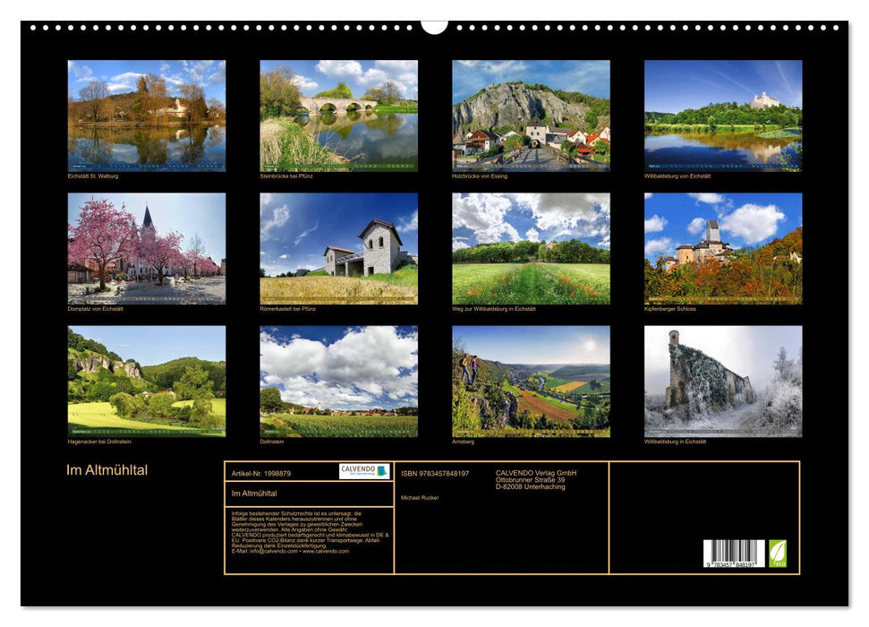 Im Altmühltal (CALVENDO Wandkalender 2026)