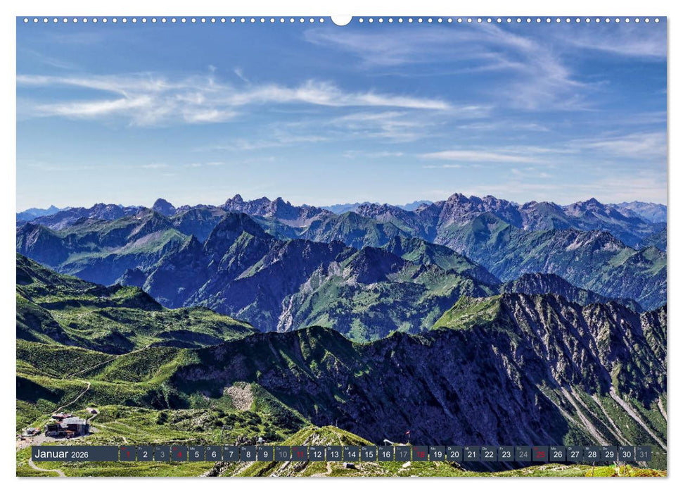 Allgäuer Bergidyll (CALVENDO Wandkalender 2026)