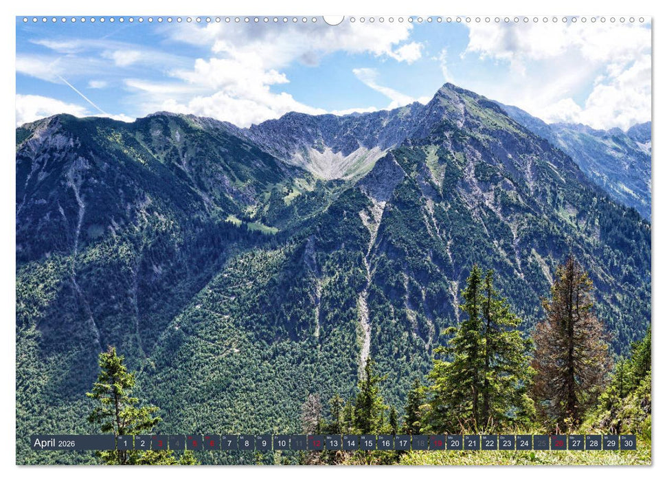 Allgäuer Bergidyll (CALVENDO Wandkalender 2026)