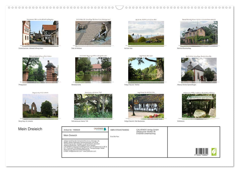 Mein Dreieich (CALVENDO Wandkalender 2026)