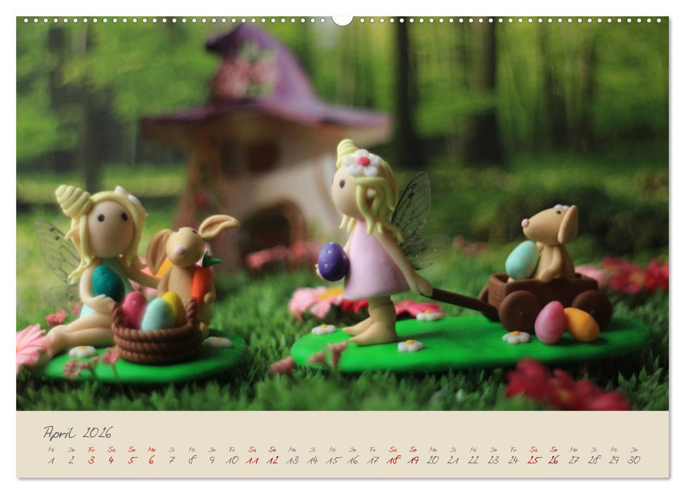 Im Reich der Elfen (CALVENDO Wandkalender 2026)