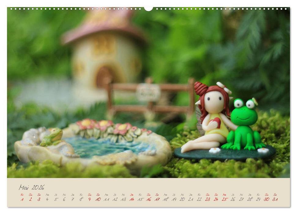 Im Reich der Elfen (CALVENDO Wandkalender 2026)