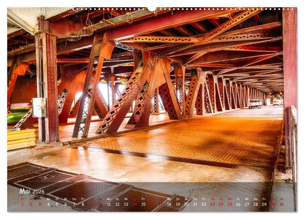 Chicago - Stadt der Ebenen (CALVENDO Premium Wandkalender 2026)