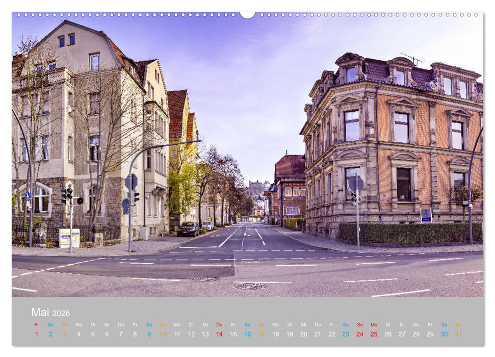 Coburger Land - Burgen und Schlösser (CALVENDO Wandkalender 2026)