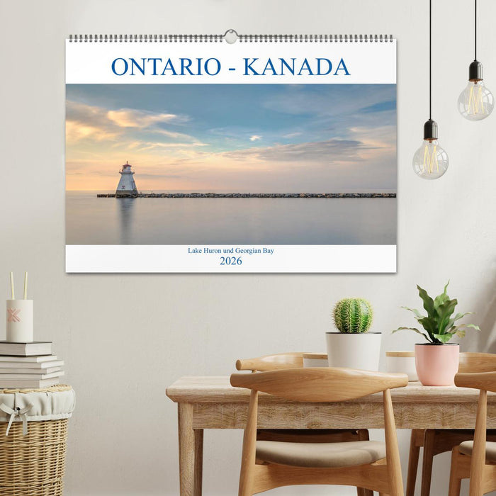 Ontario Kanada, Lake Huron und Georgian Bay (CALVENDO Wandkalender 2026)