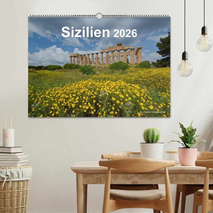 Sizilien 2026 (CALVENDO Wandkalender 2026)