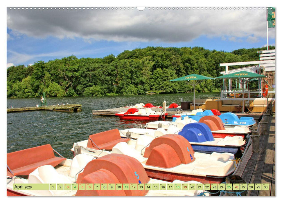 Malente - Das bunte Herz der Holsteinischen Schweiz (CALVENDO Wandkalender 2026)