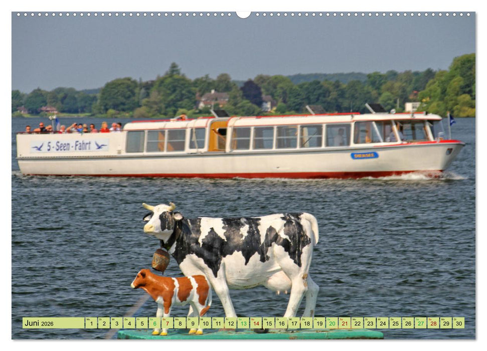 Malente - Das bunte Herz der Holsteinischen Schweiz (CALVENDO Wandkalender 2026)