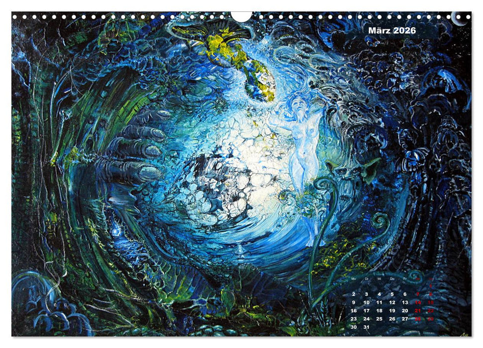 Phantastische Kunst (CALVENDO Wandkalender 2026)