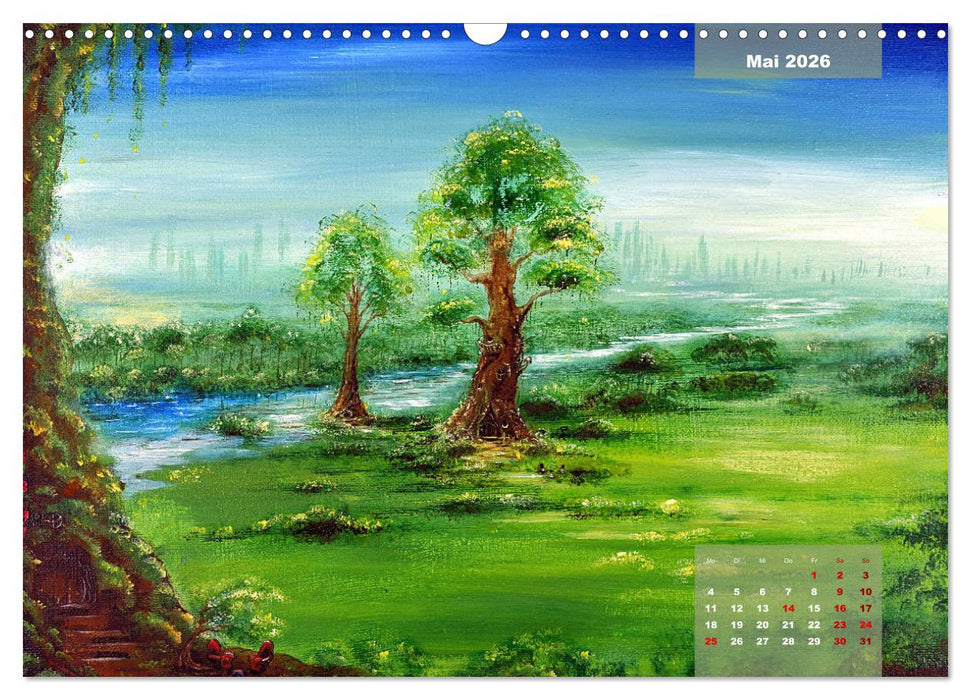 Phantastische Kunst (CALVENDO Wandkalender 2026)