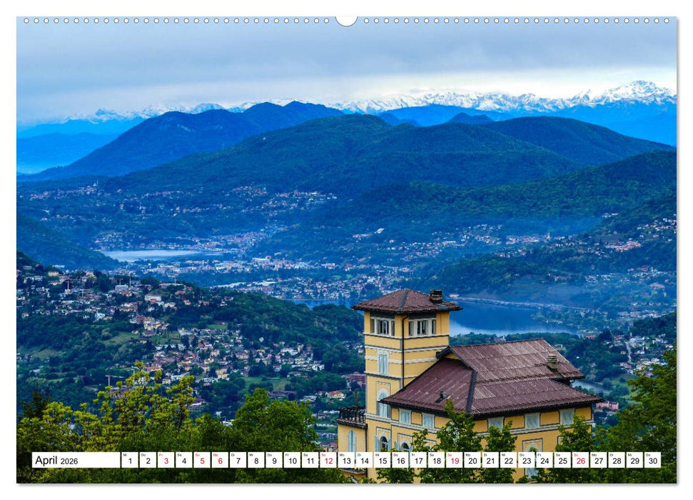 Impressionen vom Luganer See (CALVENDO Wandkalender 2026)