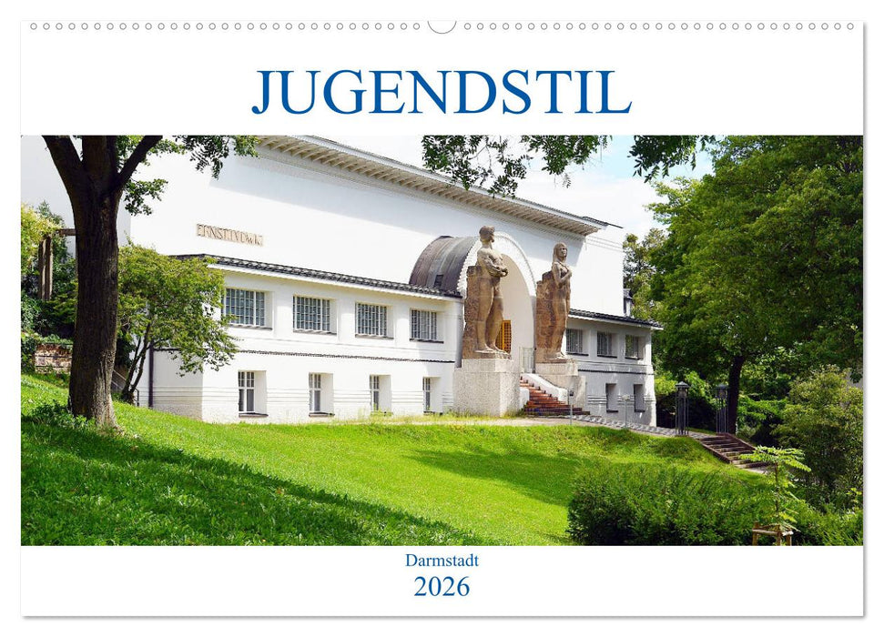 Jugendstil - Darmstadt (CALVENDO Wandkalender 2026)