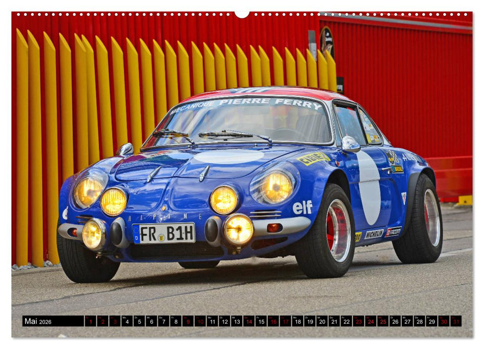 Renault Alpine A110 (CALVENDO Wandkalender 2026)