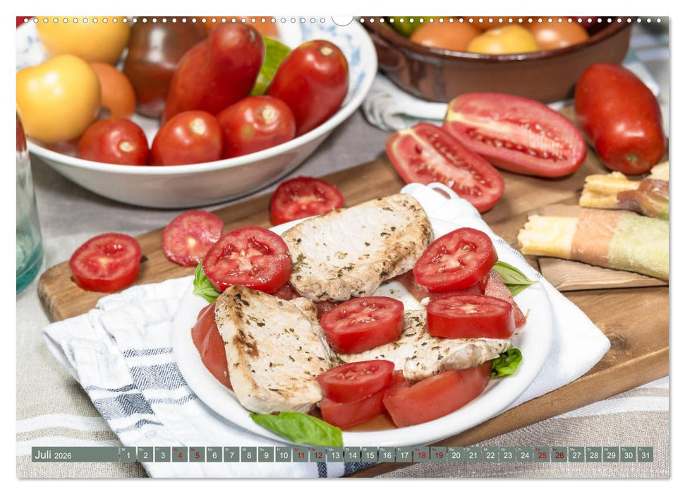 Historische Tomaten - Alte Schätze neu entdeckt (CALVENDO Premium Wandkalender 2026)