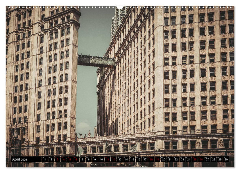 Metropole Chicago (CALVENDO Wandkalender 2026)