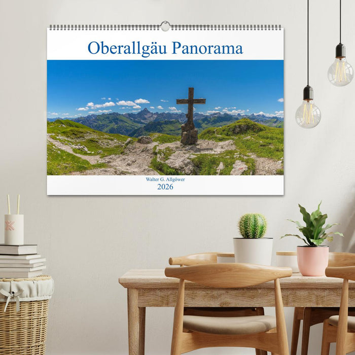 Oberallgäu Panorama (CALVENDO Wandkalender 2026)