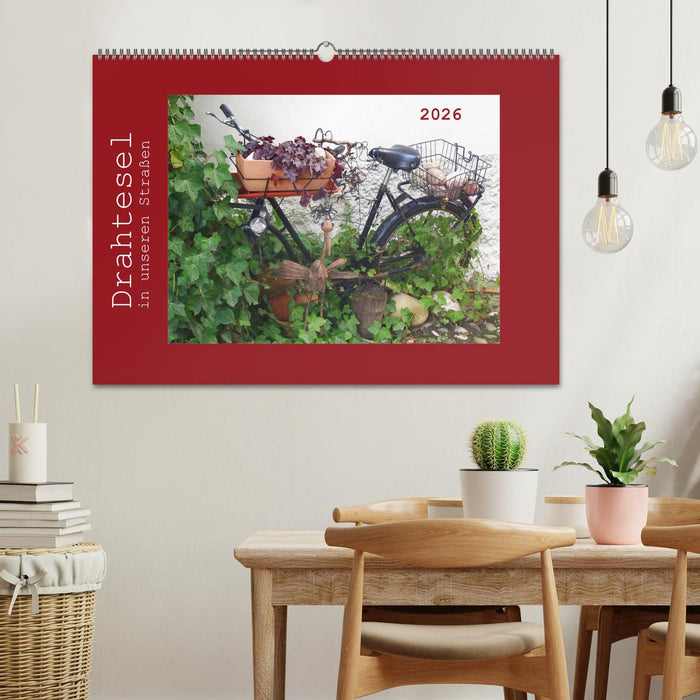 Drahtesel in unseren Straßen (CALVENDO Wandkalender 2026)