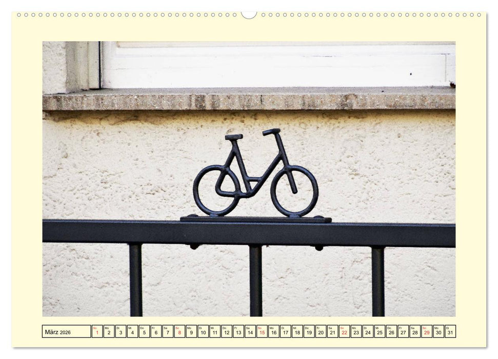 Drahtesel in unseren Straßen (CALVENDO Wandkalender 2026)