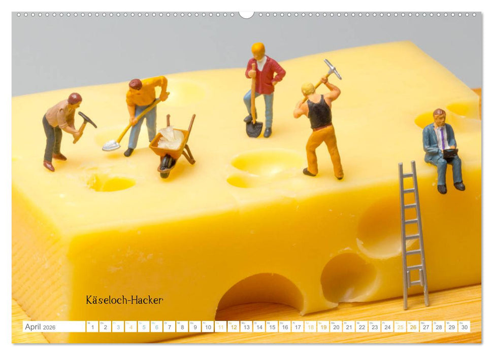 Erdbeerjäger ... und andere Mini-Welten (CALVENDO Wandkalender 2026)