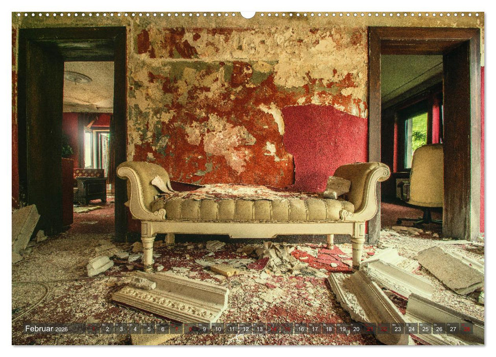 Ruinen Romantik (CALVENDO Wandkalender 2026)