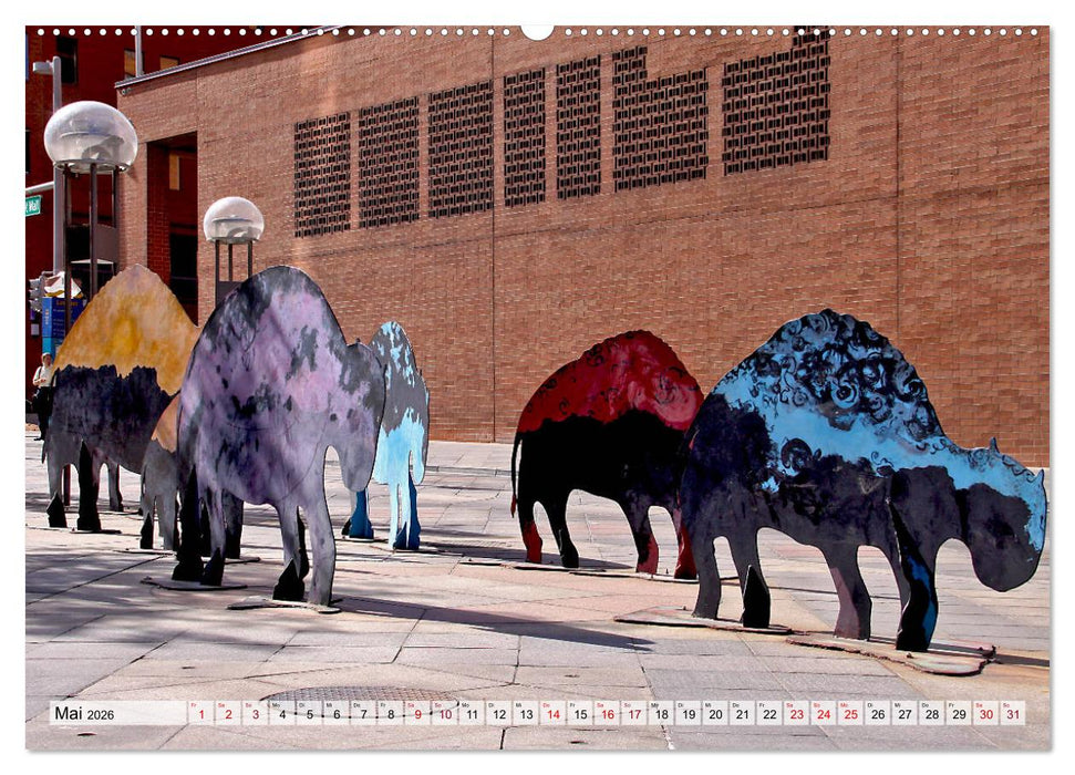 Denver Stadtansichten (CALVENDO Wandkalender 2026)